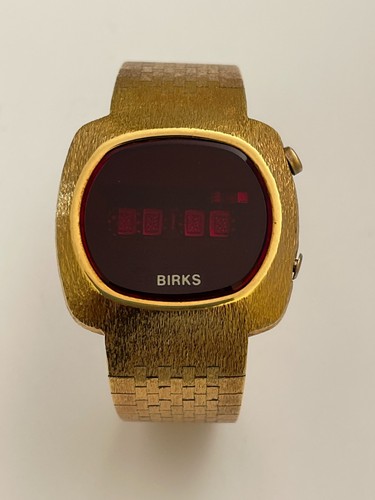 Vintage birks led watch - birks,