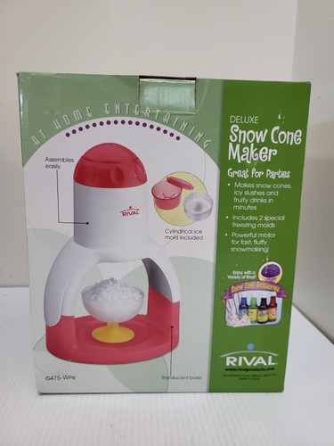 Rival deluxe snow cone maker - deluxe,