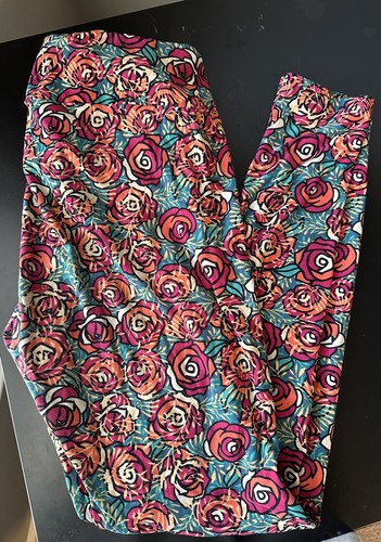 Lularoe leggings red orange - lularoe,