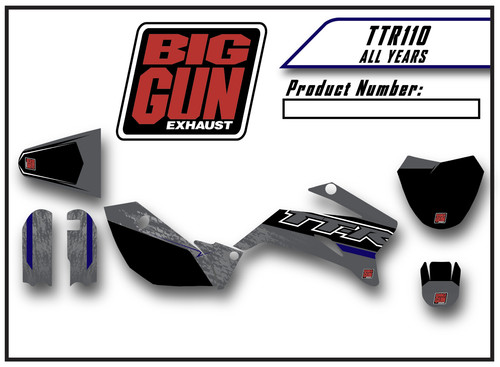Big gun exhaust graphics - exhaust,