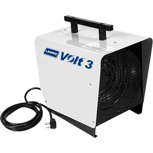 White electric heater - electric,