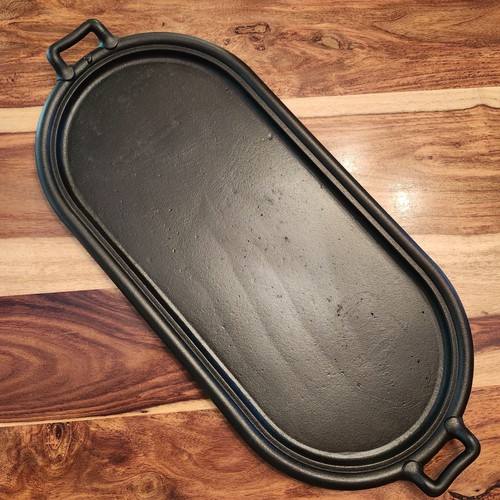 Long griddle oval - long, oval,