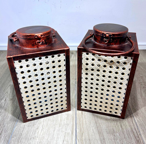 Set metal lantern - of,
