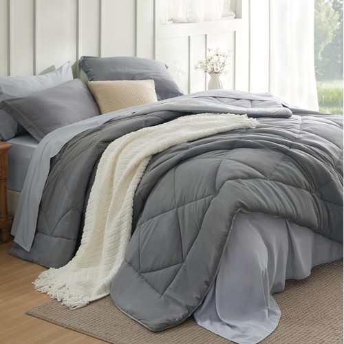 Bedsure king size comforter - bedsure,