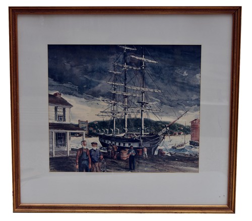 Vintage print gilbert - 20",