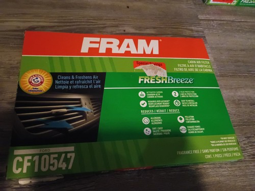 Fram cf10547 ford cabin air - cabin,