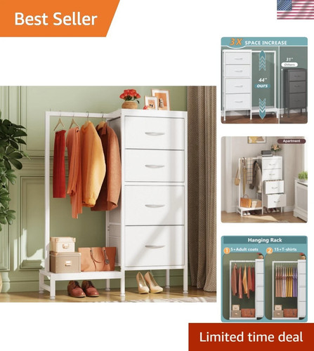 44in tall dresser with - with, hanging