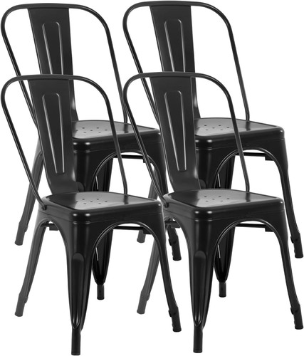 Metal dining chairs - metal,