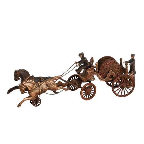 Antique cast iron horse - cast,