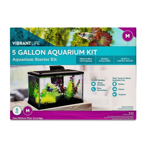 Vibrant life gallon aquarium - vibrant,
