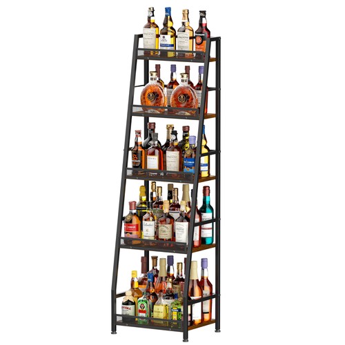 Tier trapezoid liquor stand - 5-tier,