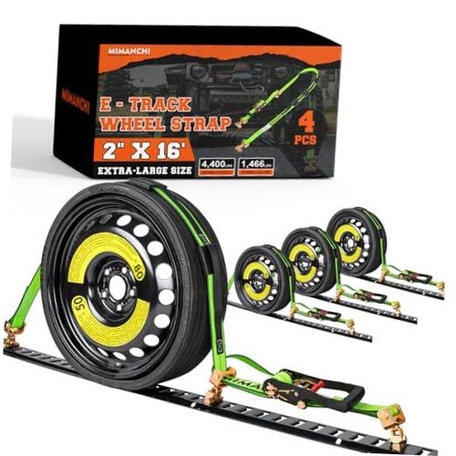 E track tire straps - 2",