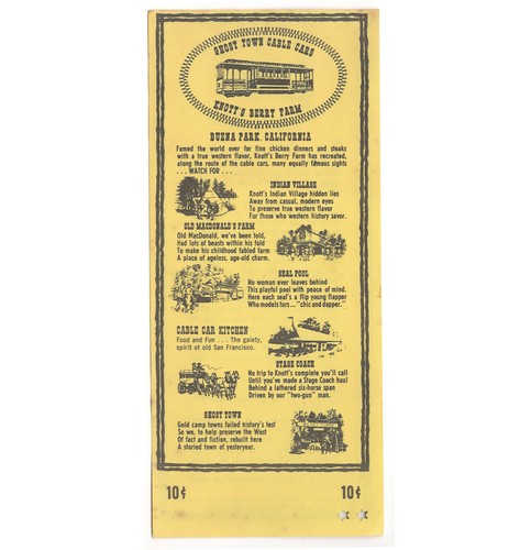Vintage knotts berry farm - knotts,
