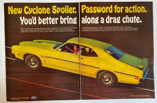 1970 mercury cyclone - mercury, spoiler