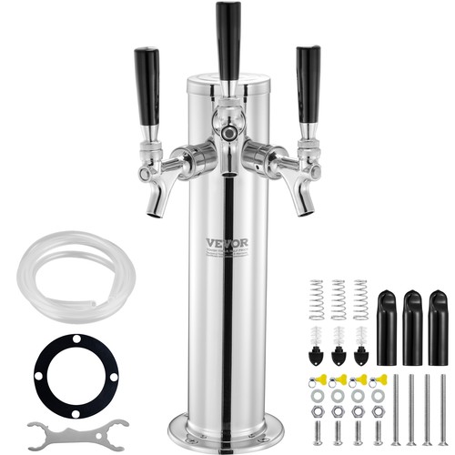 Vevor triple taps draft - triple, beer