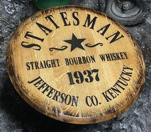 Statesman straight bourbon - statesman,