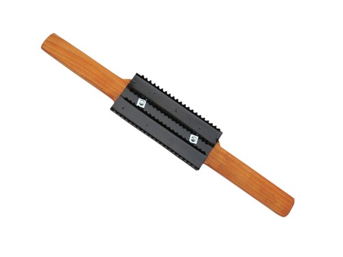 Buff rake with blunt teeth - rake,