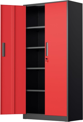 Metal storage cabinet - 72",