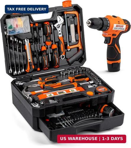 12v cordless drill set tool - cordless,