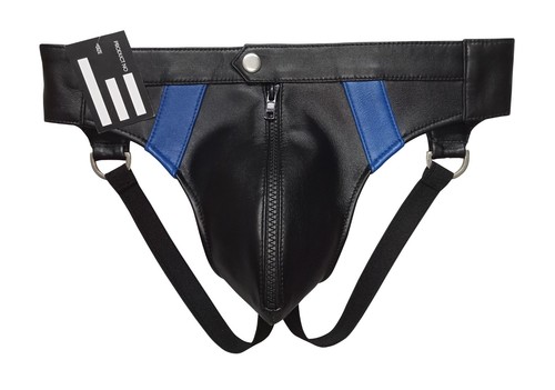 Mens real leather jockstrap - mens,