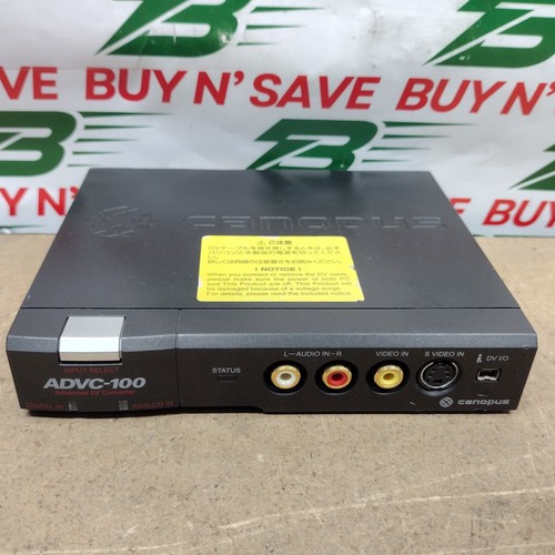 Canopus advc 100 advanced - advanced, dv