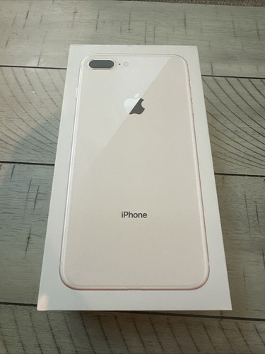 Iphone plus box gold with - 8,