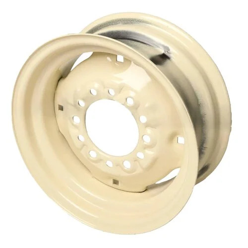 Implement wheel 14 white - implement, 6"