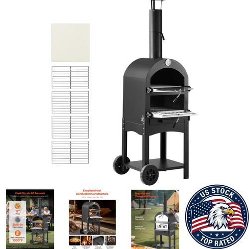 Inch stand pizza oven - stand, with