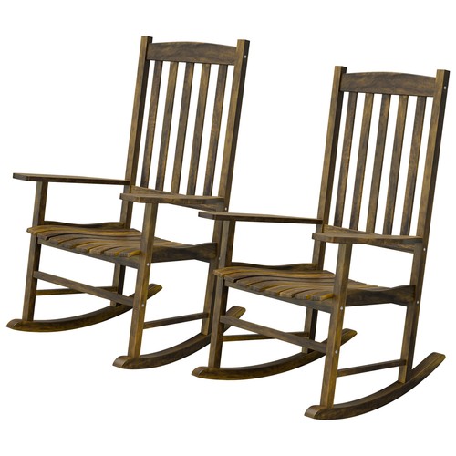 2pcs high back - 2pcs, rocking