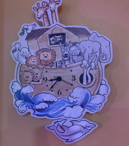 Noah ark wall clock - ark,