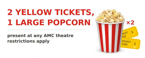 Amc movie theaters - theaters, yellow