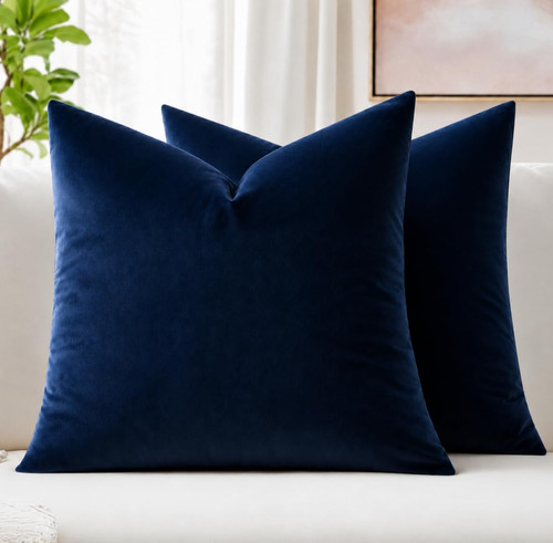 Velvet throw pillow - velvet,