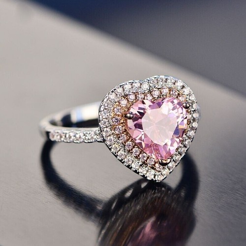 2ct heart cut - lab, created