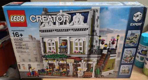 Lego parisian restaurant 10243 - parisian,