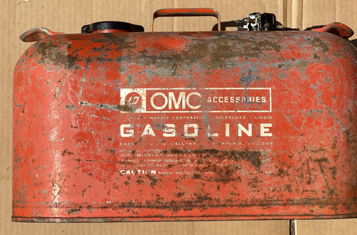 Omc johnson metal outboard - metal,