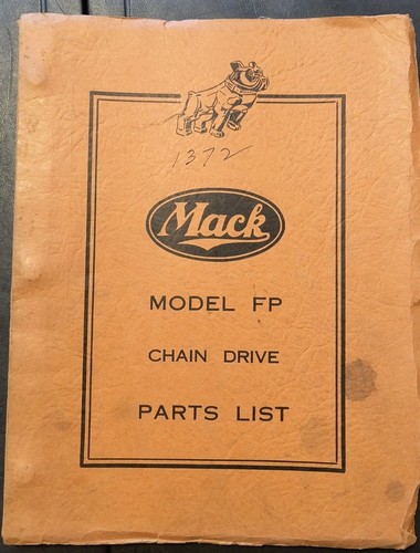 1942 mack truck parts book - 1942,
