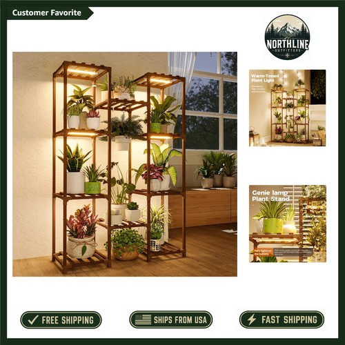 Large plant stand with - plant, warm