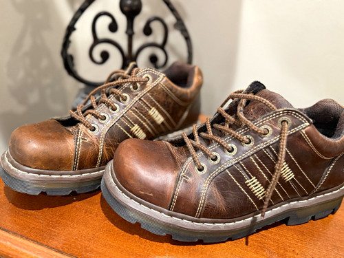 Martens reno brown leather - reno,