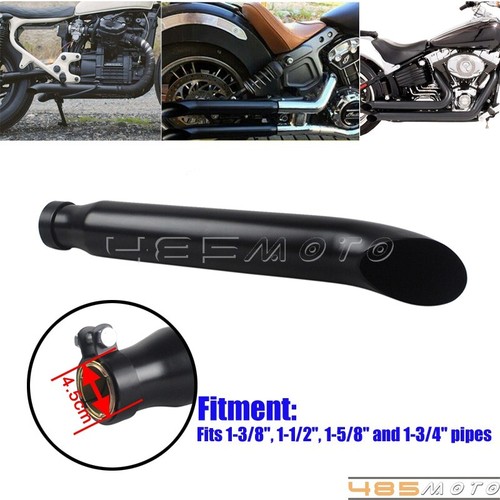 45mm black exhaust muffler - exhaust,