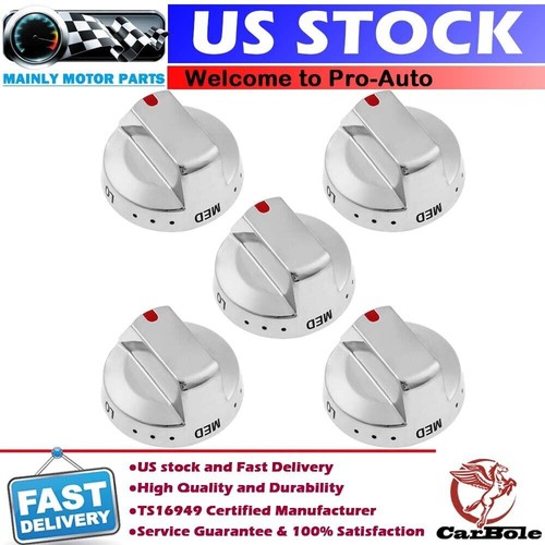 5pack durable stove knobs - 5pack,