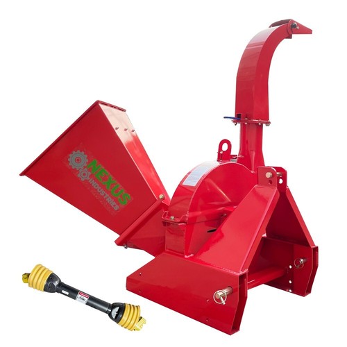 Capacity pto wood chipper - 4'',