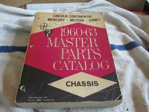 1960 chassis master parts - chassis,