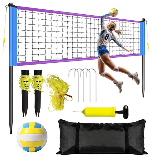 Portable pro 32ft volleyball - pro,
