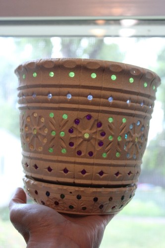 Vintage lawnware lantern - vintage,