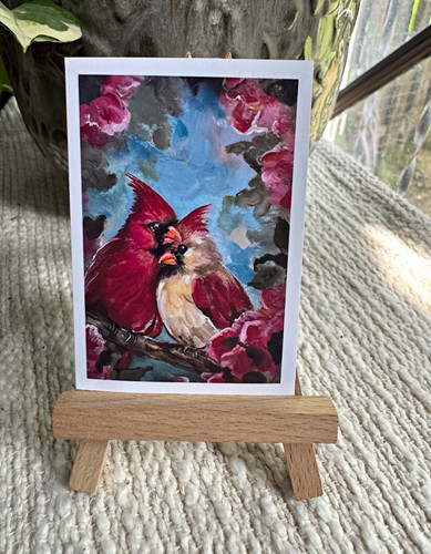 Aceo fine art - aceo, "spring