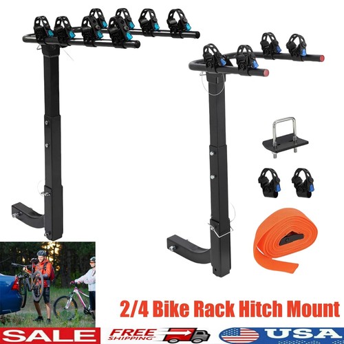 Folding hitch mount - mount, bike