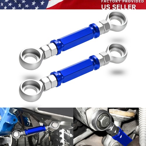 Blue adjustable lowering link - adjustable,