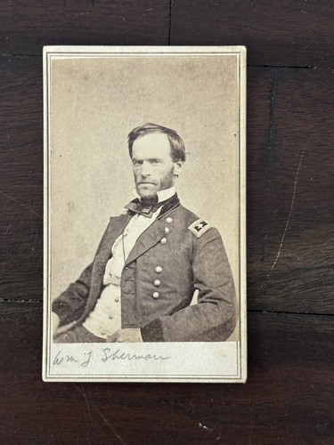 Civil war cdv major general - civil,
