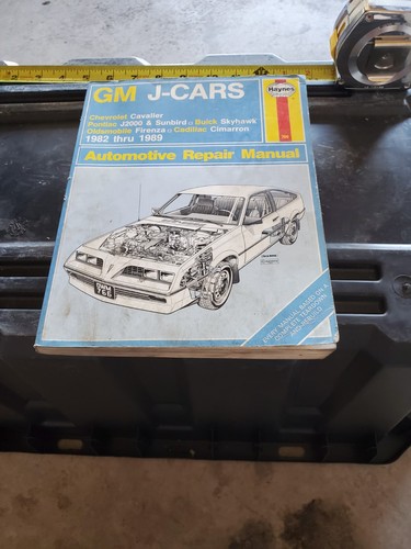 Haynes cars repair manual - j-cars,