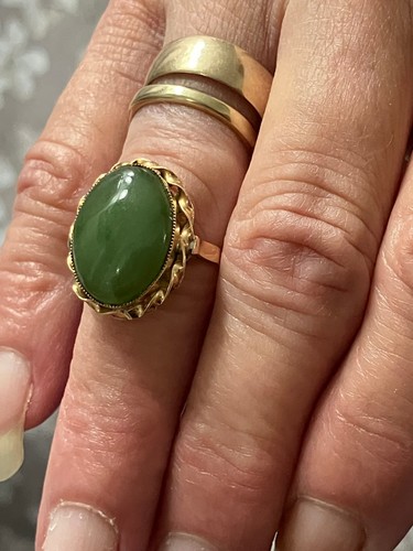 Solid gold jade medium - jade,